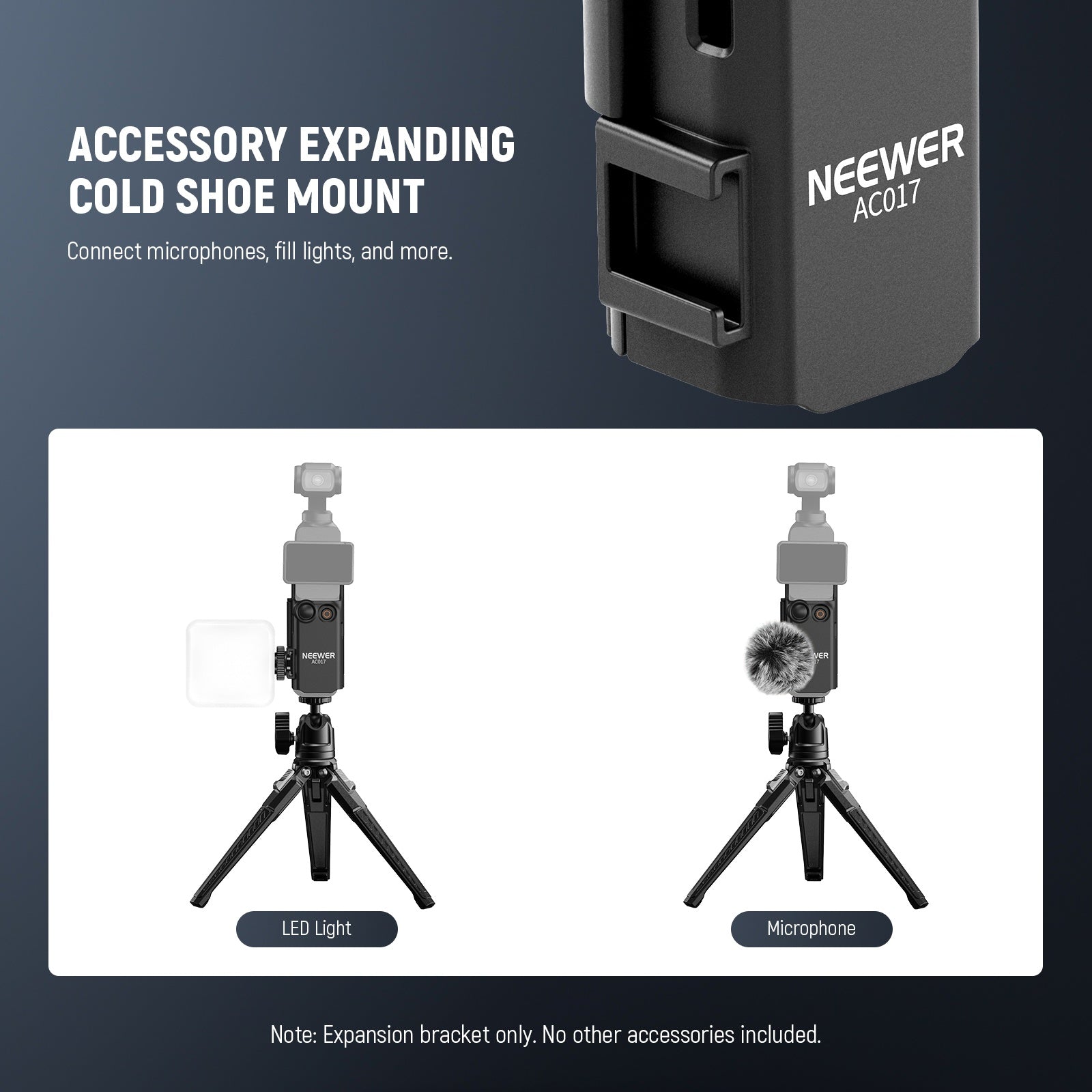 Extension Adapter Mount for Pocket 3