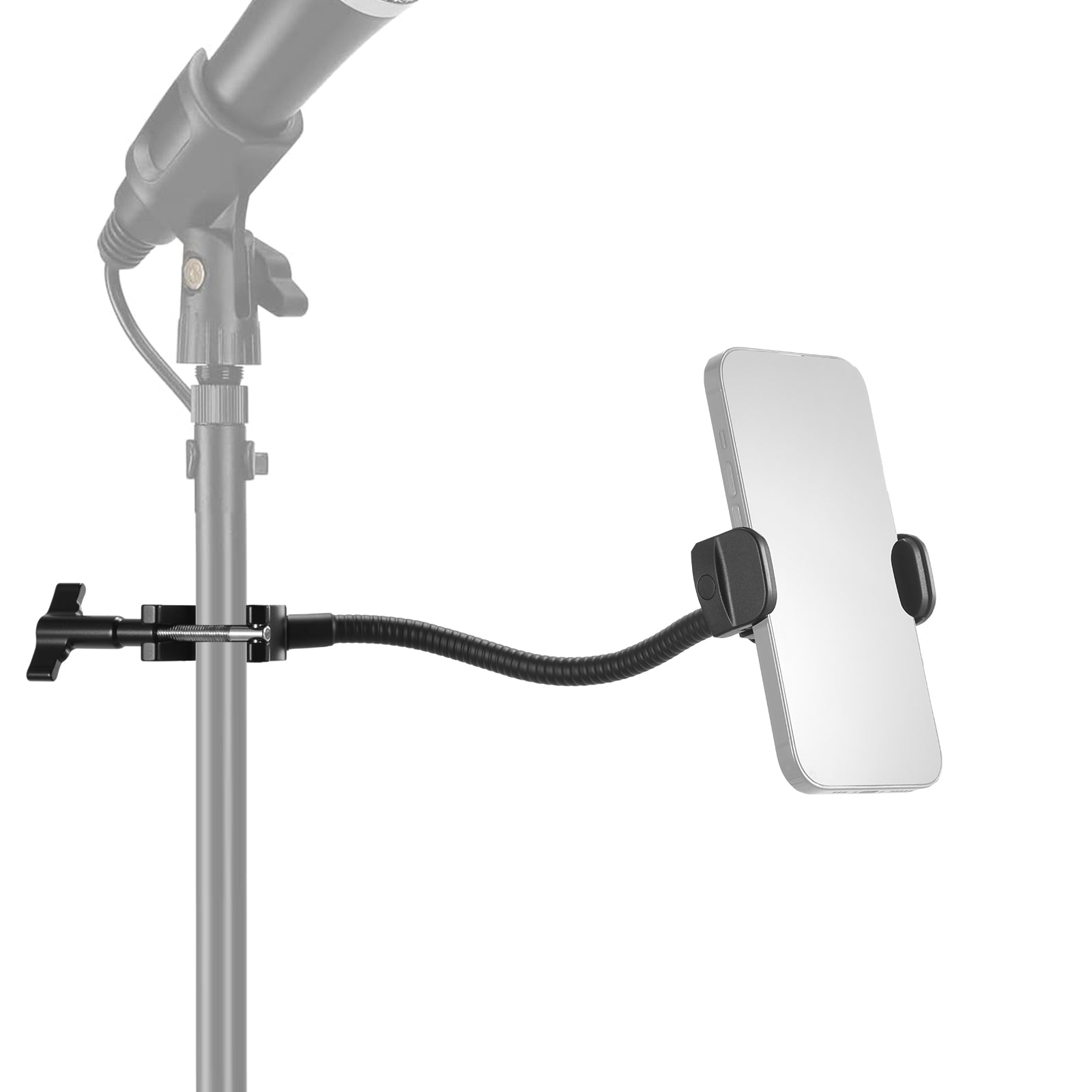 NEEWER MS009 Mic Stand Phone Holder with Flexible Arm