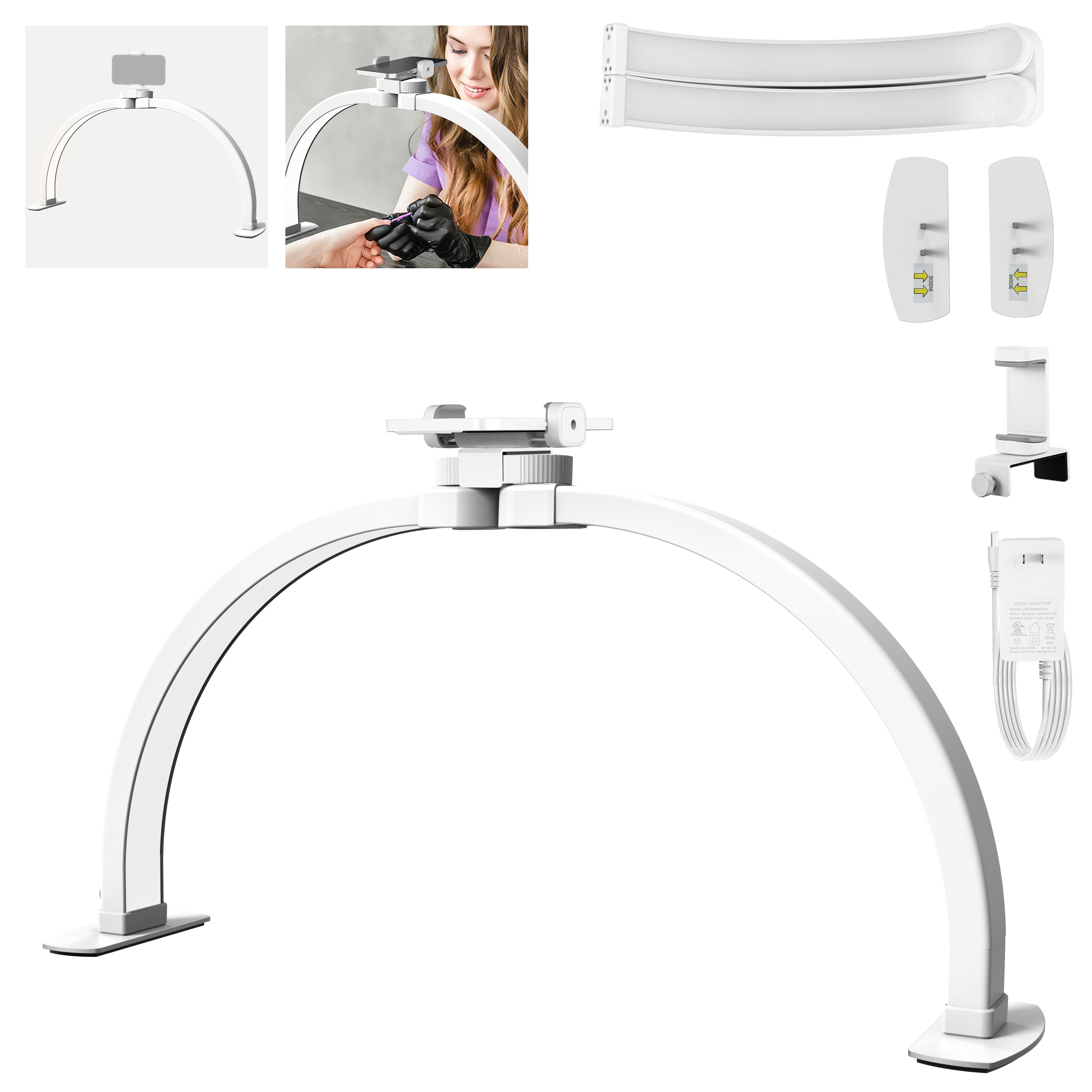 NEEWER HM04-D Desktop LED Manicure Arc Lamp