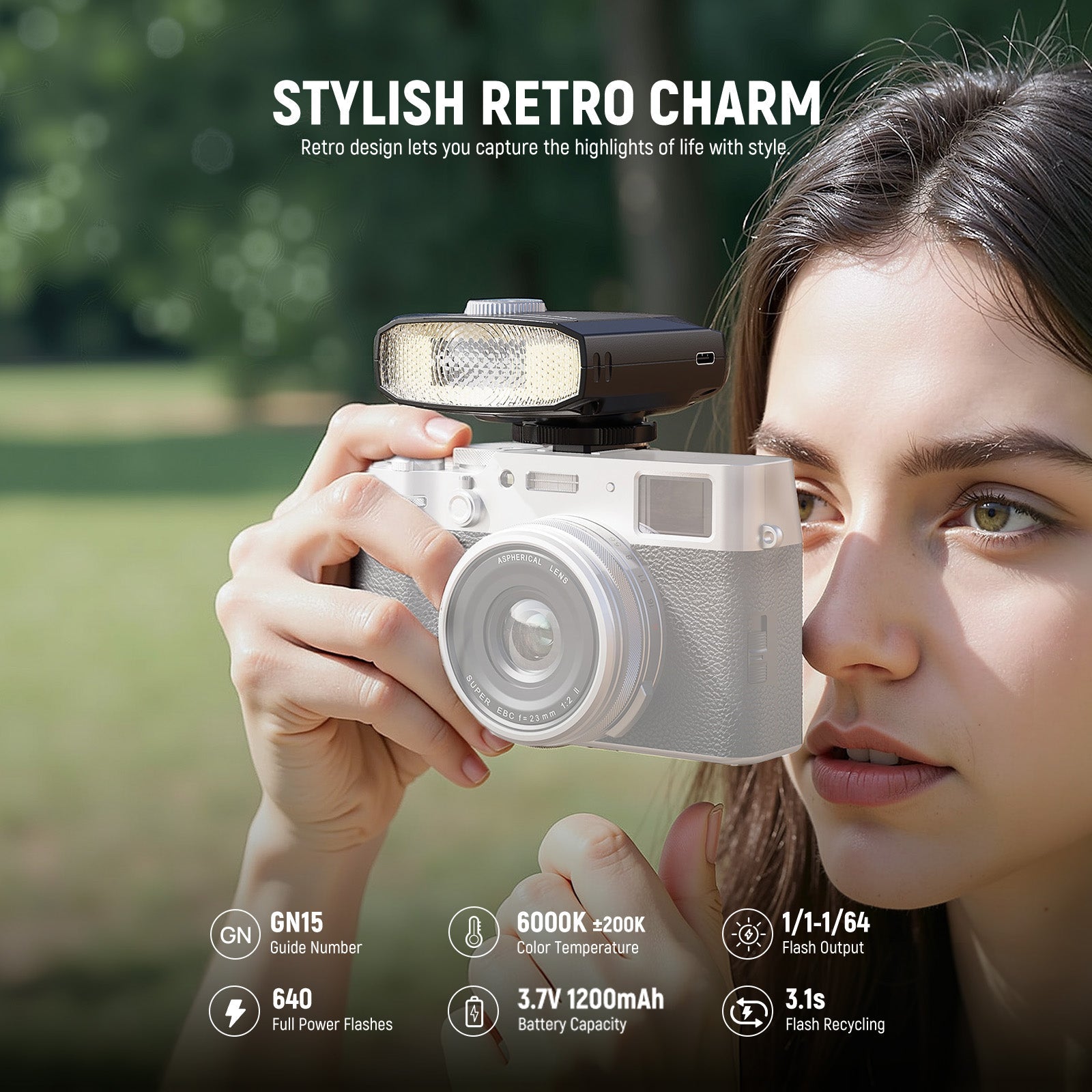 NEEWER Z150 Retro Style Speedlite