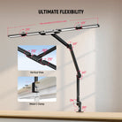 NEEWER DL01 Architect Desk Lamp offers ultimate flexibility.