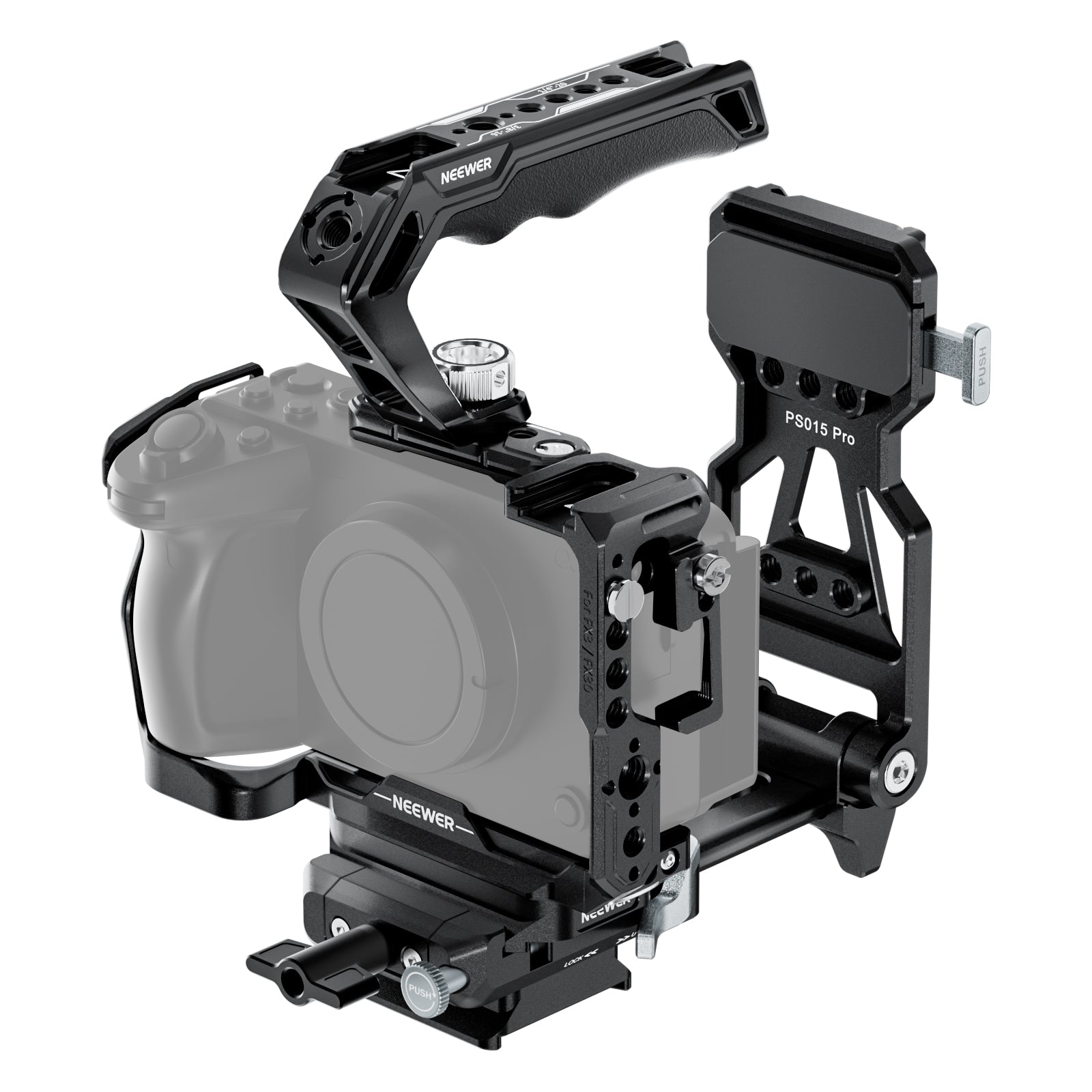 NEEWER CA011 Camera Cage Kit For FX3/FX3 & RS4/RS3/RS2