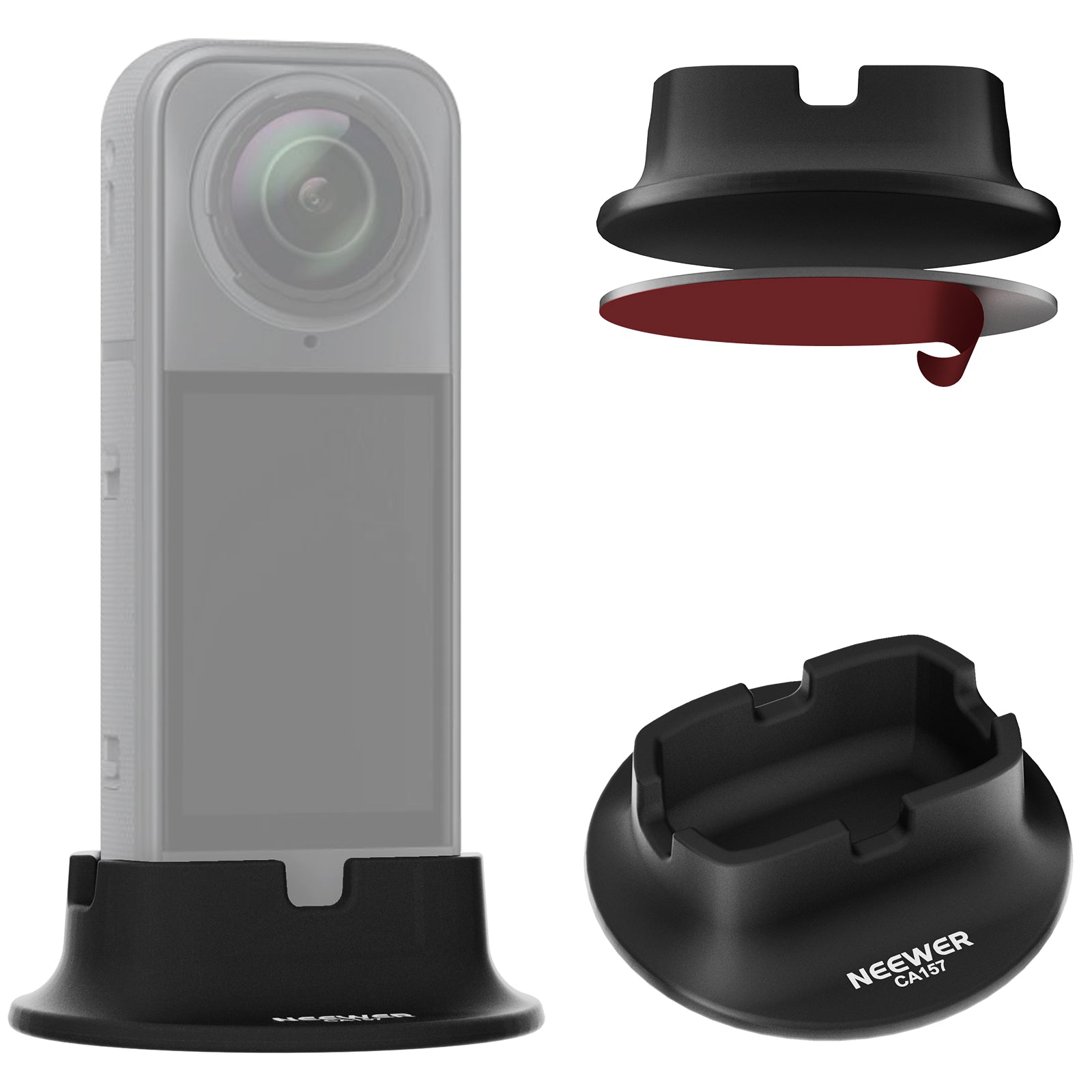 NEEWER CA157 Silicone Base for Insta360 X5/X4