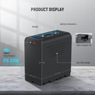 Product Display of the NEEWER TP-F970 NP-F970 Replacement Battery