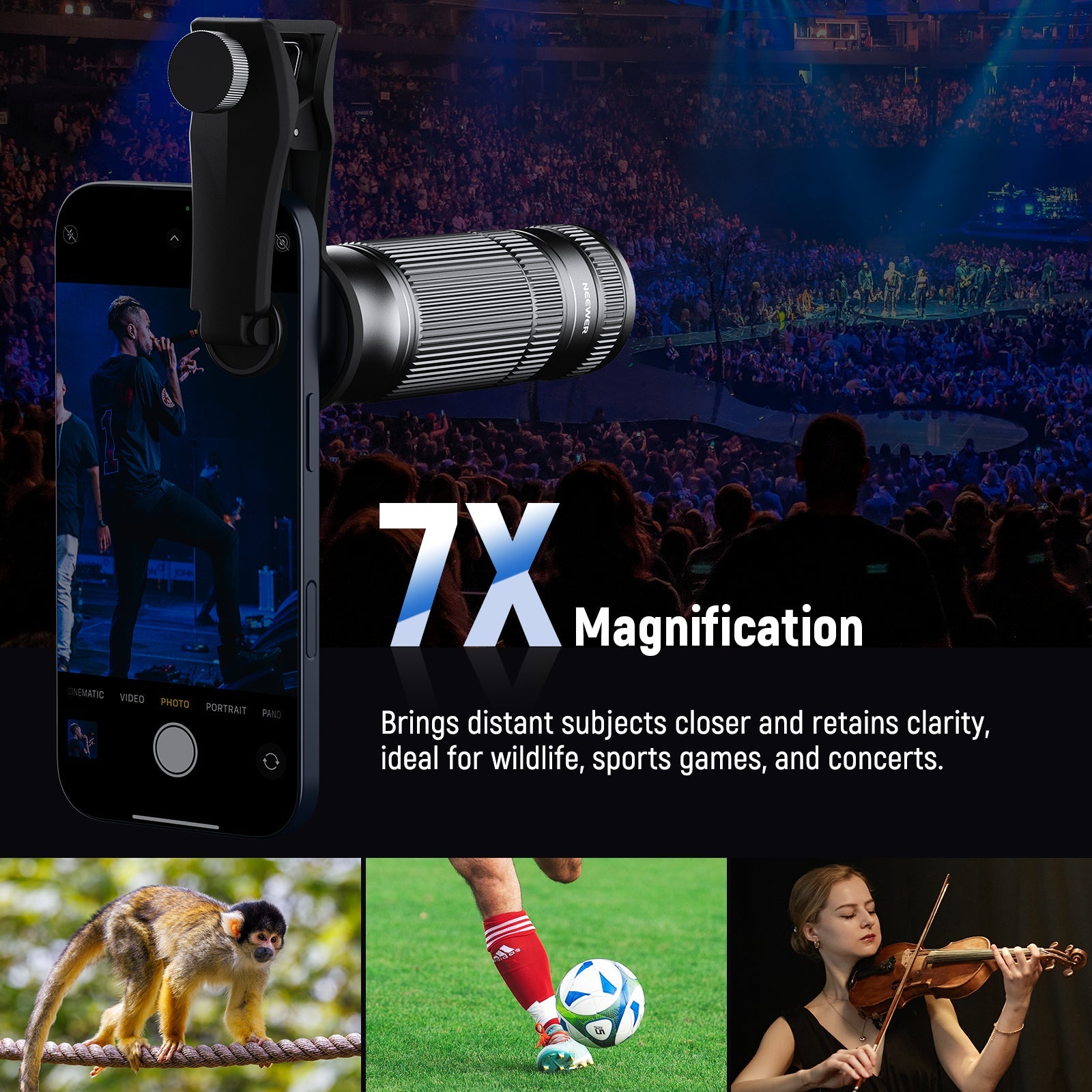 NEEWER LS-36 7X Telephoto Lens
