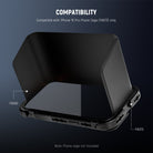 NEEWER PA093 Sun Shade is compatible with the iPhone 16 Pro Phone Cage
