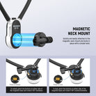 NEEWER GP-76 Magnetic Neck Mount is designed for POV shots with action cameras