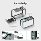 Precisely engineered, the cage allows full access to all the functions