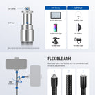 NEEWER MS010 Versatile Mic Stand Accessories Kit includes a flexible tube.