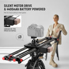 Silent Motor Drive & 4400mAh Battery Powered