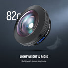 NEEWER LS-77 Fish Eye VR Lens is lightweight and rigid.
