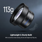 lightweight telephoto lens attachment with an aluminum alloy shell