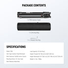 Package Contents of the NEEWER TP63 Overhead Horizontal Camera Tripod Kit