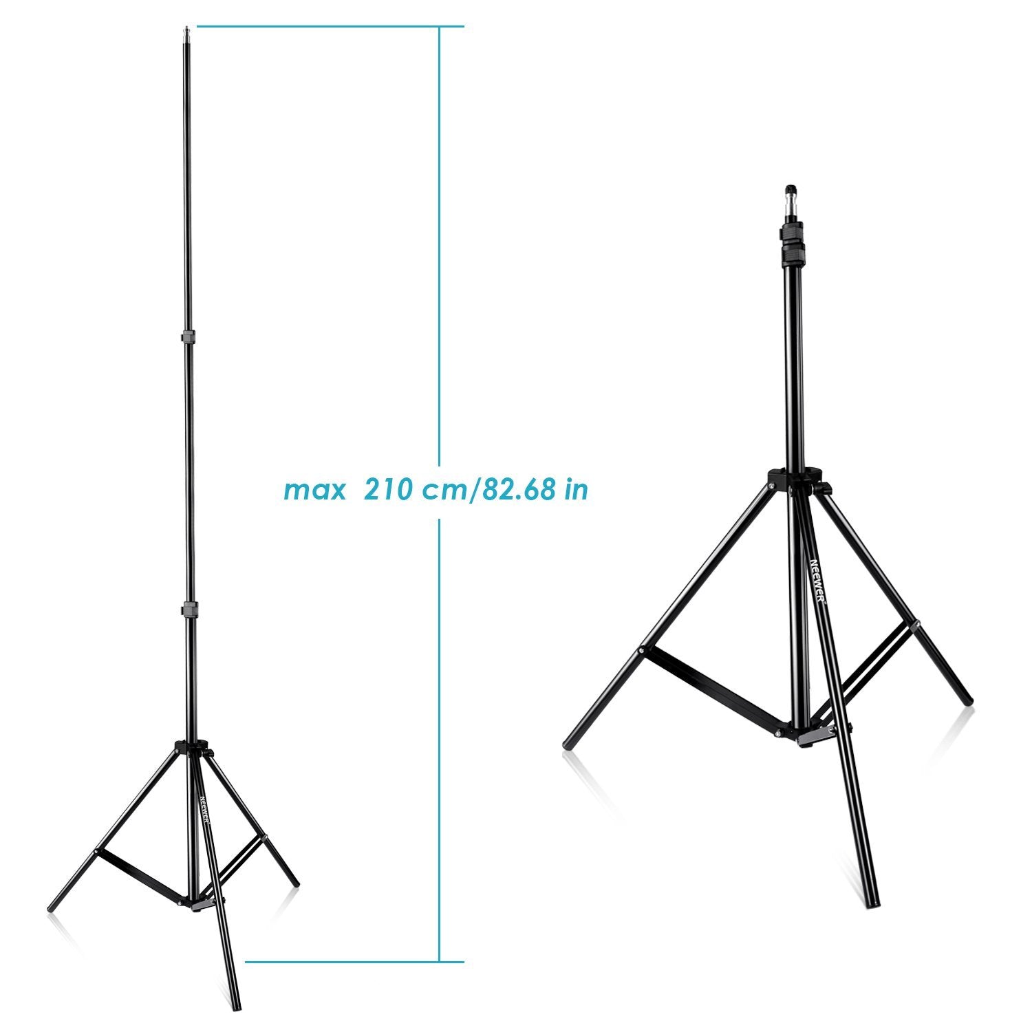 Neewer Flash Mount Three Umbrellas Kit 33"/84cm White Soft/Silver Reflective/Gold Reflective for Canon - neewer.com