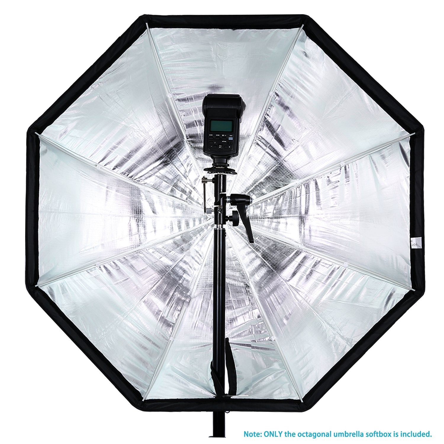 Neewer 31.5" /80cm Portable Octagonal Umbrella Softbox Portrait Product Photography (Black/Blue) - neewer.com