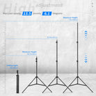 Neewer Aluminum Alloy 75"/6 Feet/190CM Photography Light Stand - neewer.com