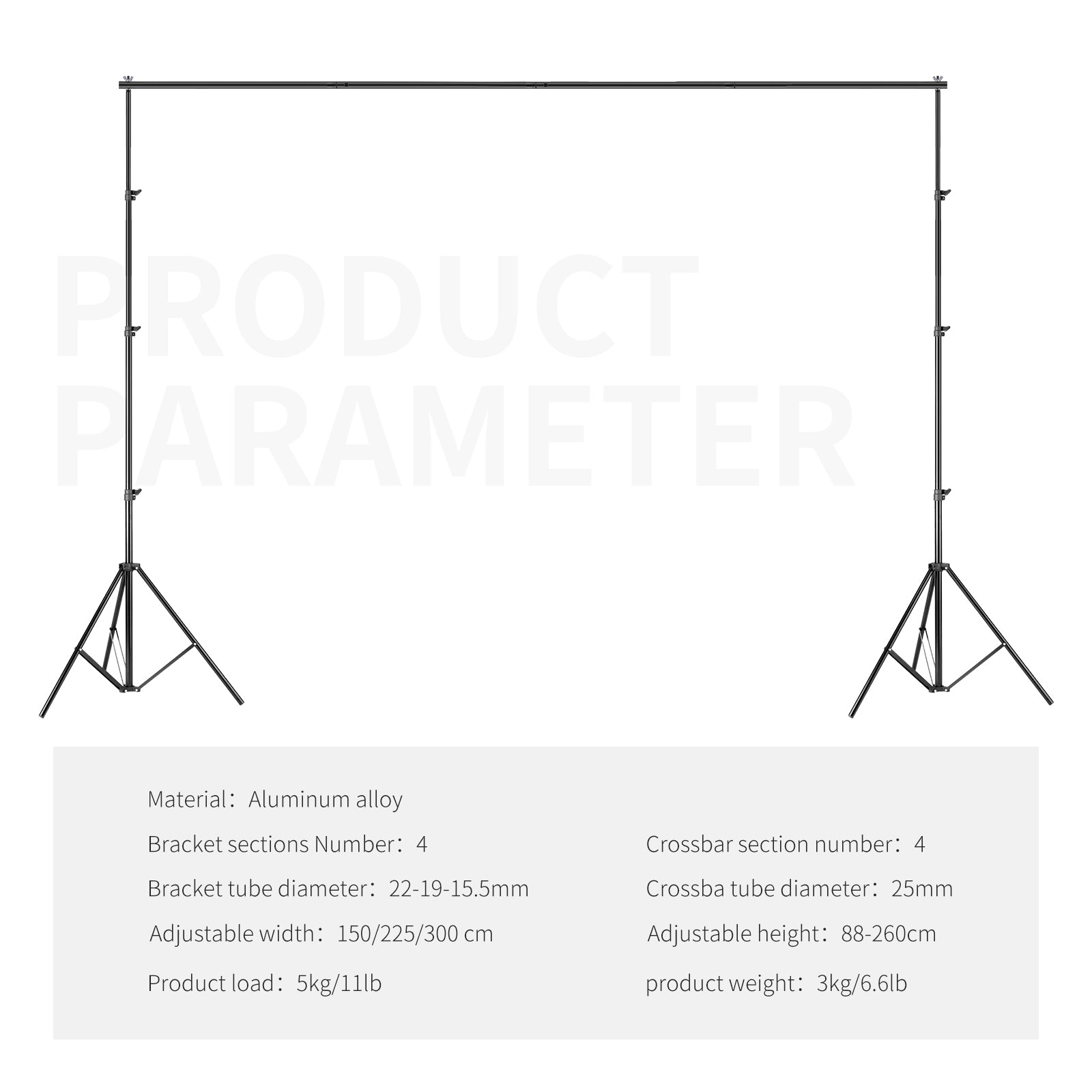 Neewer Background Stand Support System