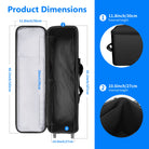 Neewer 40.1"x11.8"x11.8"/102x30x30cm Rolling Bag for Light Stand,etc - neewer.com