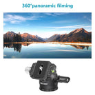 Neewer Low-Profile 360 Degree Rotatable Tripod Ball Head