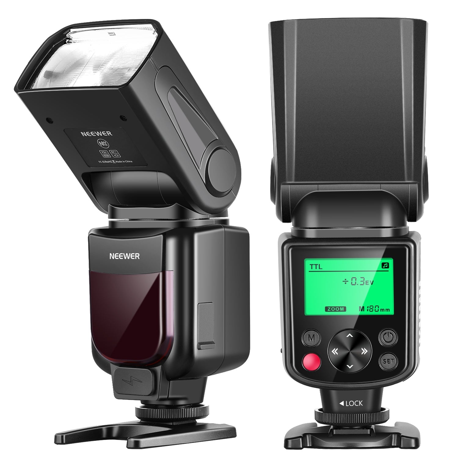 Neewer 750II TTL Flash Speedlite with LCD Display for Nikon DSLR Cameras - neewer.com