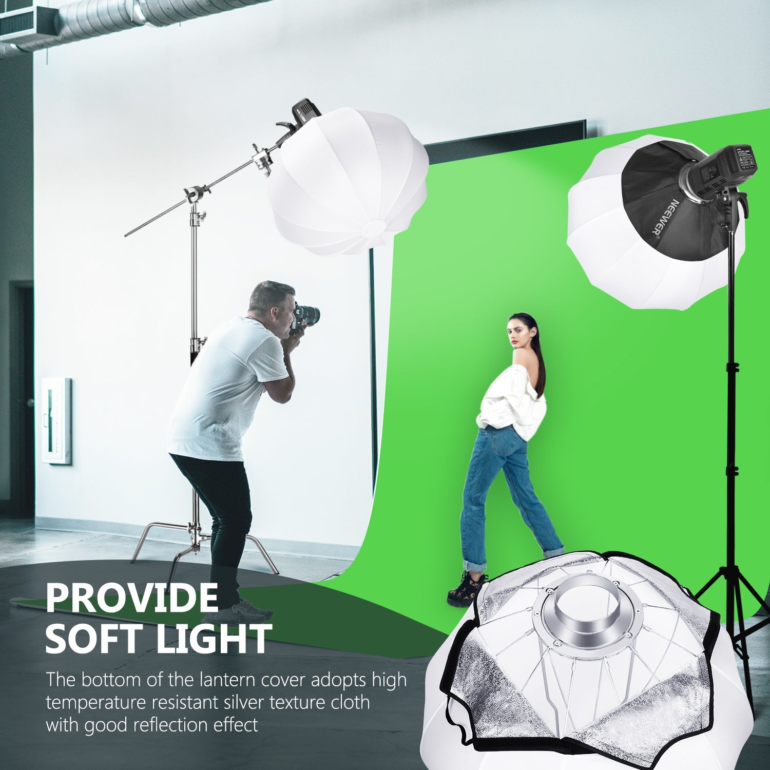 Neewer Globe Lantern Softbox Diffuser