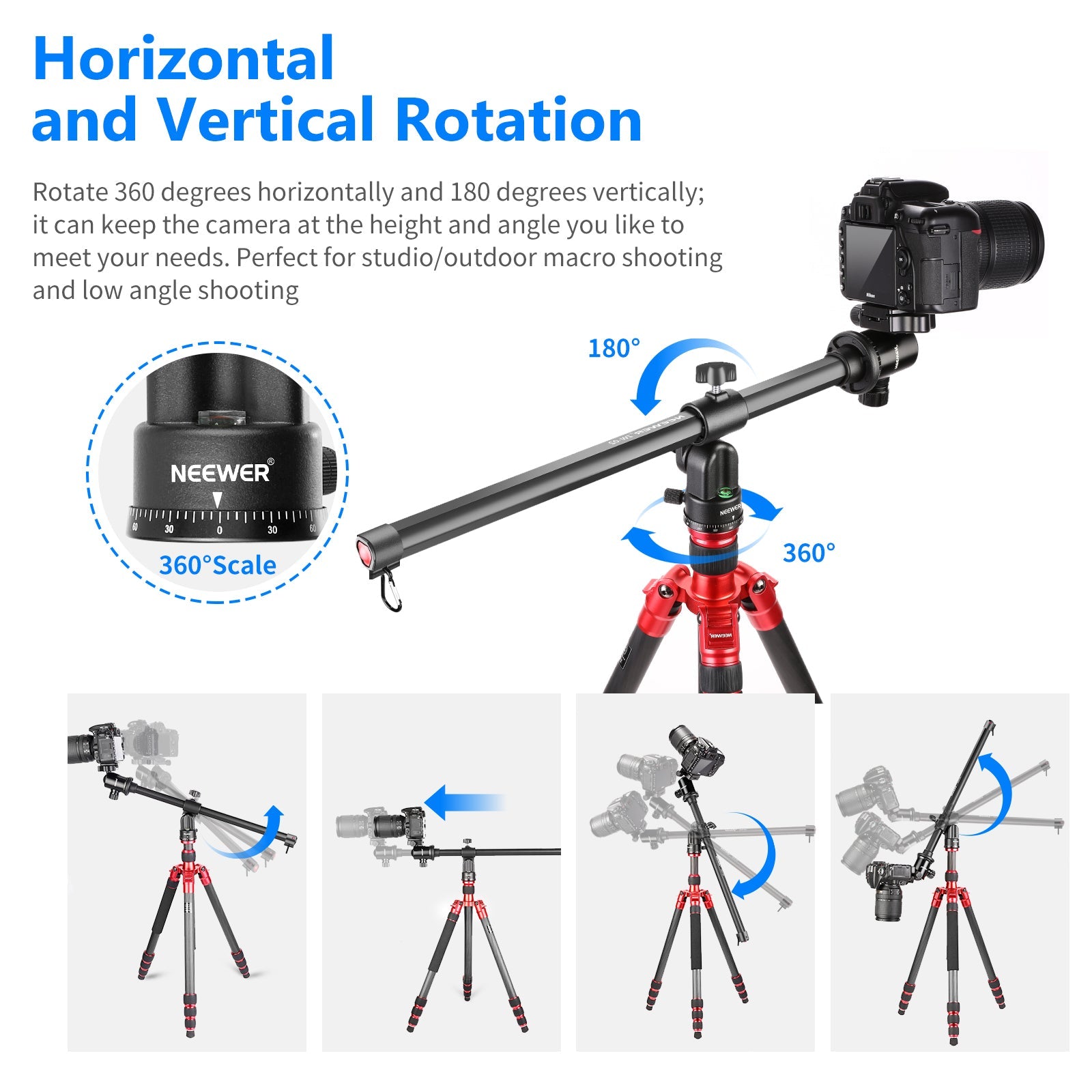 Neewer Tripod Boom Arm