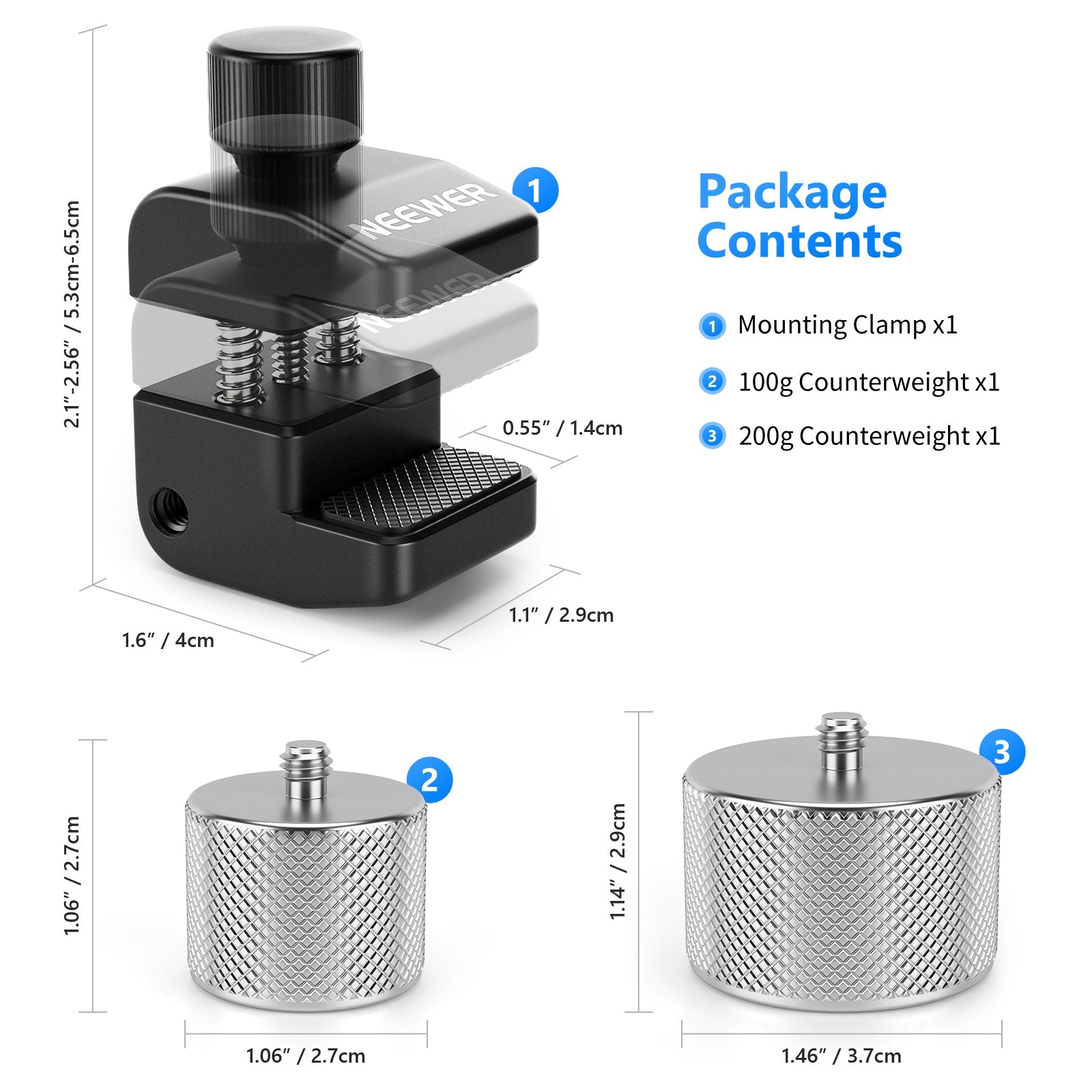 Neewer ST27 Gimbal Counterweight Kit