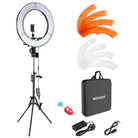 Neewer Pro 18" LED Ring Light kit, with Foldable Light Stand and Carrying Bag