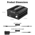 Neewer Phantom Power For All Condenser Microphone Music Recording Devices