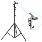 Neewer 6 feet/190 Centimeters Photo Studio Photography Light Stand with Heavy-Duty Metal Clamp Holder